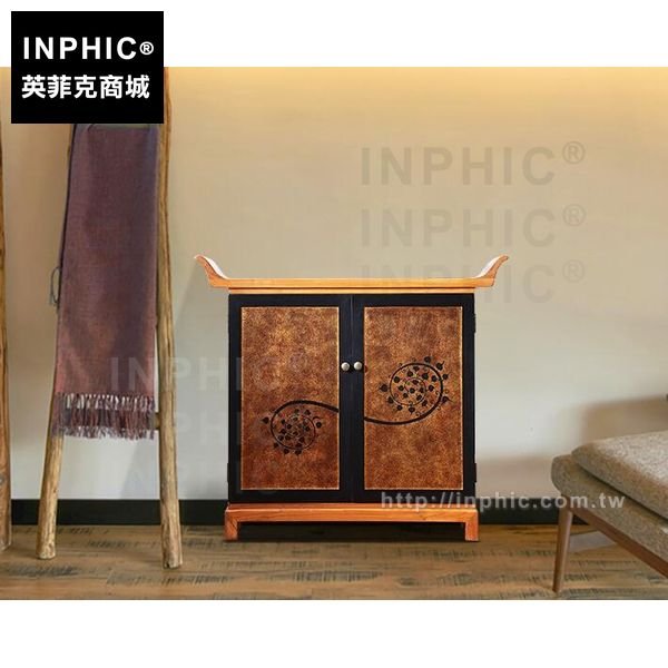 INPHIC-泰式傢俱門廳東南亞中式玄關桌儲物櫃子客廳玄關櫃