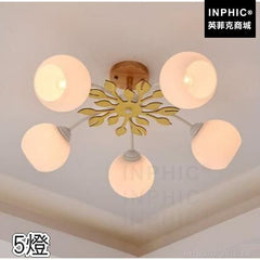 INPHIC-臥室木藝餐廳吸頂燈北歐燈飾燈具田園客廳簡約書房現代-5燈