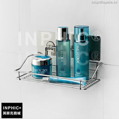 INPHIC-免打孔吸盤置物架廁所防水瀝水收納盒廚房調味擺放架子
