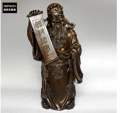 INPHIC-佛像 開光純銅文財神店鋪開業招財銅財神爺辦公室招財飾品