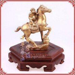 INPHIC-開光純銅馬上封侯擺件小功名運亨旺事業運官運升官