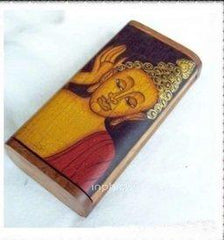 INPHIC-東南亞風情手工藝品風格木雕佛面首飾盒收納盒