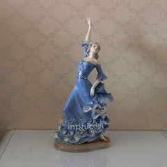 INPHIC-歐式陶瓷擺飾 生日  客廳裝飾品 歐式美女