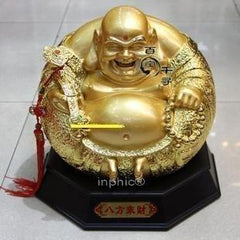 INPHIC-八方來財 彌勒佛像擺飾 家居裝飾品客廳工藝品風水擺設