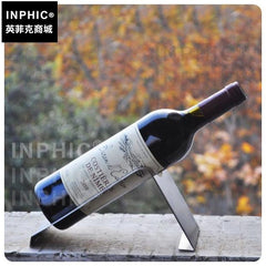 INPHIC-歐式酒具葡萄酒架紅酒架直角簡約擺件酒架吧臺酒架不鏽鋼酒架