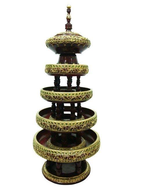 INPHIC-東南亞 家居飾品 泰國風格 擺飾 工藝品 寶盒 多層