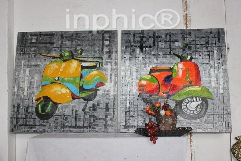 INPHIC-手繪 掛板畫2件套