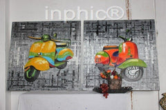 INPHIC-手繪 掛板畫2件套