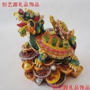 INPHIC-開運 吉祥物擺設鎮宅擺件工藝 【龍龜進寶】