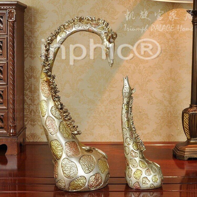 INPHIC-歐美風格母子長頸鹿擺飾 客廳擺設  商務