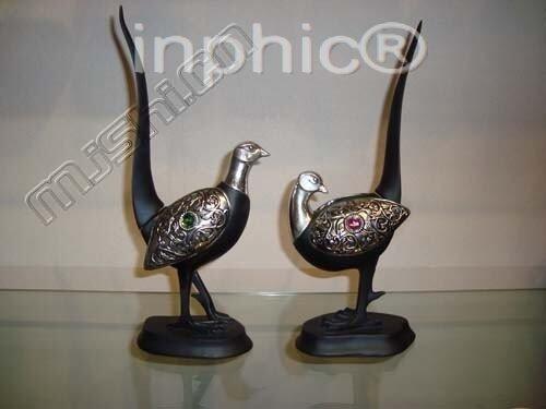 INPHIC-歐式客廳裝飾擺飾飾品泰國田園家居對站姿長尾鴿