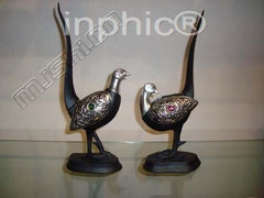 INPHIC-歐式客廳裝飾擺飾飾品泰國田園家居對站姿長尾鴿
