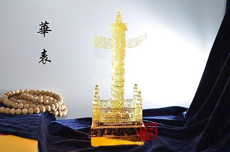 INPHIC-琉璃開光擺件 原裝家庭禮品平安吉祥飾品擺設華表