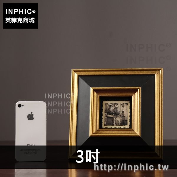 INPHIC-相框辦公室家居實木蝴蝶臥室裝飾現代照片簡約歐式-3吋