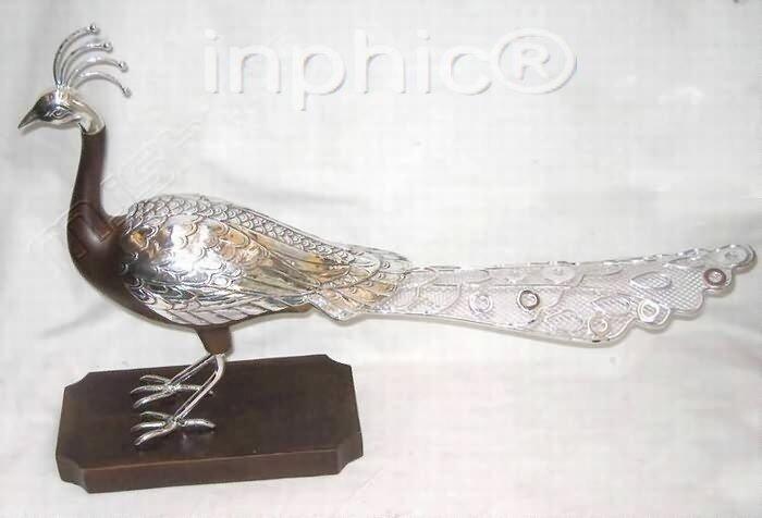 INPHIC-歐式客廳裝飾擺飾傢俱飾品泰國田園家居對孔雀擺飾