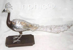 INPHIC-歐式客廳裝飾擺飾傢俱飾品泰國田園家居對孔雀擺飾