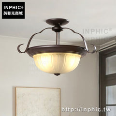 INPHIC-復古美式吸頂燈歐式臥室圓形陽臺簡約