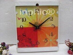 INPHIC-田園鄉間蝶野風情系列 出口絕美珍藏展品 復古掛鐘 木掛鐘