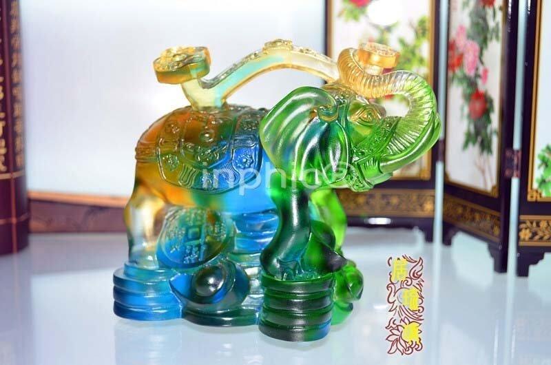 INPHIC-開光擺件琉璃吉祥家居平安飾品擺件SP0001向上如意招財如意象