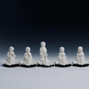 INPHIC-點香器 手工插香器 陶瓷佛具 佛堂用品 純白小沙彌