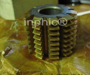 INPHIC-1模數 齒輪滾刀 A 鍍鈦 內孔13mm 外徑32 高度25