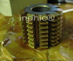 INPHIC-1模數 齒輪滾刀 A 鍍鈦 內孔13mm 外徑32 高度25
