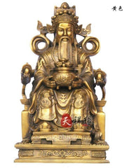 INPHIC-銅財神擺件 純銅文財神裝飾品 店鋪酒店公司招財神像仿古