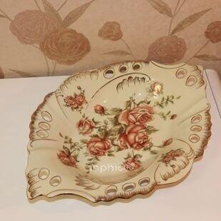 INPHIC-歐式陶瓷擺飾  客廳裝飾品 歐式果盤 水果盤