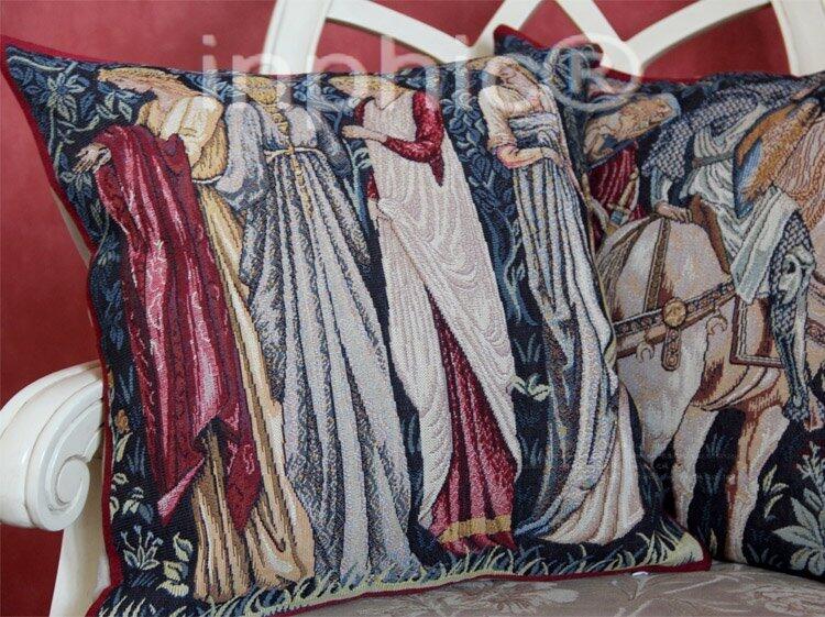 INPHIC-錦繡 法國進口高端奢適品靠墊套-四女神