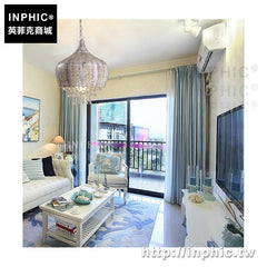 INPHIC-客廳水晶地中海復古鄉村美式燈具餐廳吊燈臥室田園雕花
