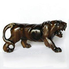 INPHIC-越南紅木雕工藝品擺飾 下山虎 大款30生肖虎 招財進寶