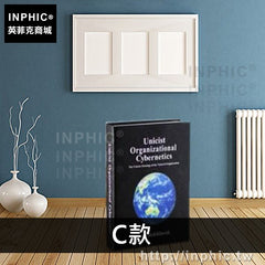 INPHIC-攝影道具裝飾擺件飾品辦公室模擬書家居簡約假書-C款