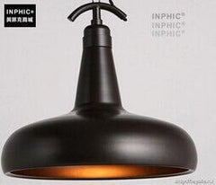 INPHIC- 工業風格復古吊燈美式創意咖啡館酒吧吧臺鍋蓋鳥籠單頭吊燈-J款