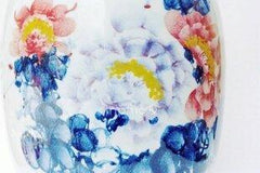INPHIC-ZF-C052 景德鎮 青花 富貴圖 手繪陶瓷花瓶 工藝品擺設 家居裝飾