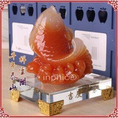 INPHIC-開運 開光吉慶有餘鯉魚年年有餘招財擺件家居工藝品擺設家飾