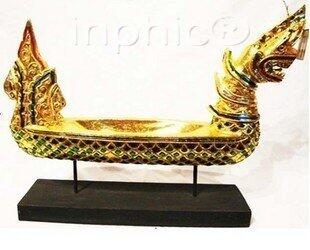 INPHIC-飾品  進口 木雕 龍果盤金色