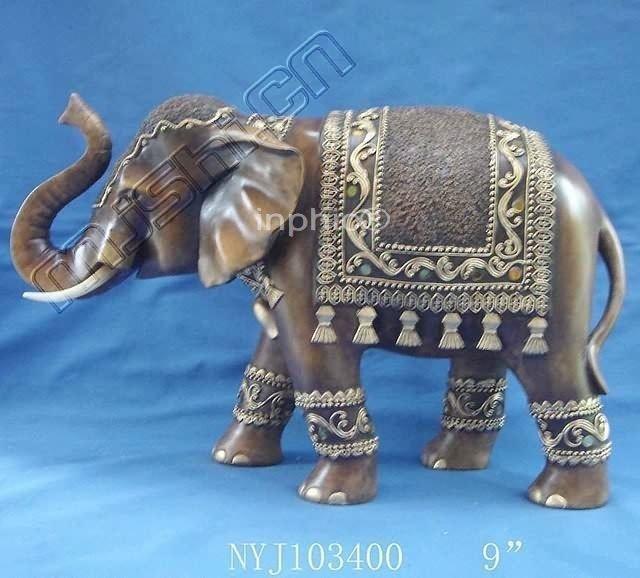 INPHIC-大象擺件 工藝品 招財 東南亞風格 泰國 樹脂大象a