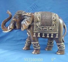 INPHIC-大象擺件 工藝品 招財 東南亞風格 泰國 樹脂大象a