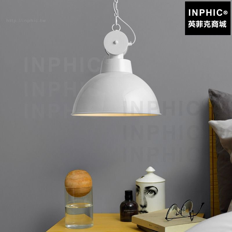 INPHIC-餐廳簡約北歐鍋蓋床頭現代臥室吊燈