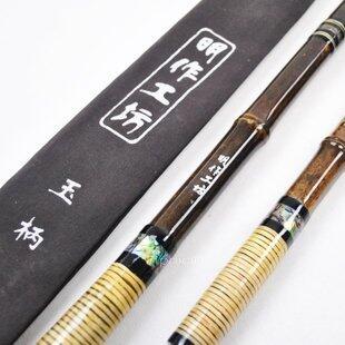 INPHIC-特製鑲貝紫竹玉柄抄網手工精品垂釣用品