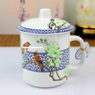 INPHIC-玉堂富貴 青花瓷套件 茶杯筆筒煙缸時尚創意生日男友實用