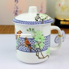 INPHIC-玉堂富貴 青花瓷套件 茶杯筆筒煙缸時尚創意生日男友實用