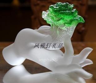 INPHIC-佛手百財如意 古法琉璃擺飾 工藝品家居擺設 創意時尚