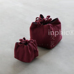 INPHIC-無由 麻布 茶具 便攜 收納袋 茶杯袋 茶壺袋 旅行 布袋