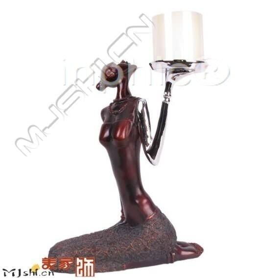 INPHIC-歐式古典宮廷燭臺家居燭臺擺飾燭臺美女燭臺A