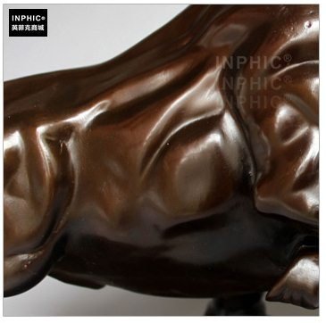 INPHIC-開運 開光純銅牛辦公室銅牛裝飾品家居鬥牛工藝品
