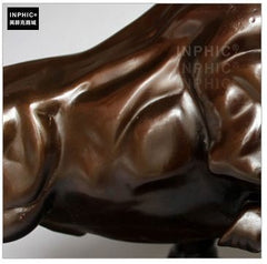 INPHIC-開運 開光純銅牛辦公室銅牛裝飾品家居鬥牛工藝品