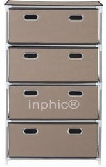 INPHIC-4層臥室床頭櫃 客廳簡易組合抽屜櫃 收納置物櫃