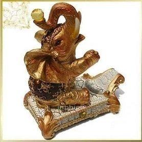 INPHIC-東南亞風格異國風情泰國大象樹脂紅酒架泰式家居裝飾工藝品