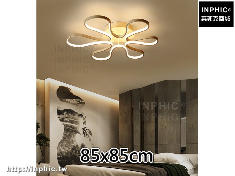 INPHIC-客廳燈現代書房燈具吸頂燈led北歐燈飾簡約臥室燈飾-85x85cm